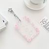 Creative 3 inch Photocard Holder Sparkling Stars Mini Idol Photo Holder Gift Acrylic Keychains