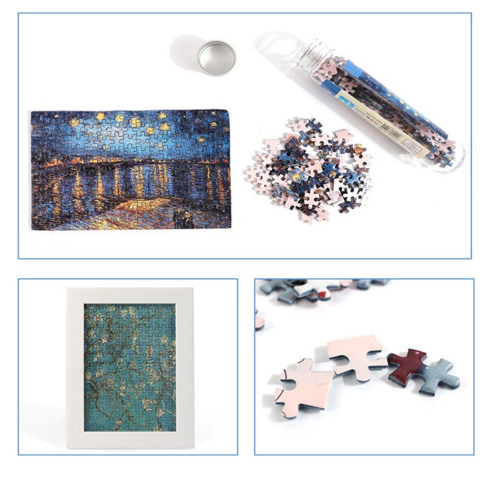 150PCS/Set Oil Painting Landscapes Jigsaw Decompression Educational Toy  for Adult Children