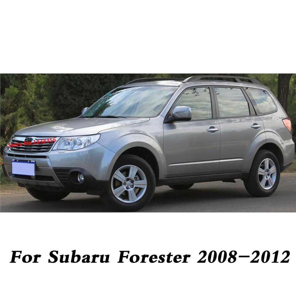 For Subaru Forester 2008 2009 2010 2011 2012 Car ABS Chrome Decoration Car Rear View Rearview Side Glass Mirror Cover Trim