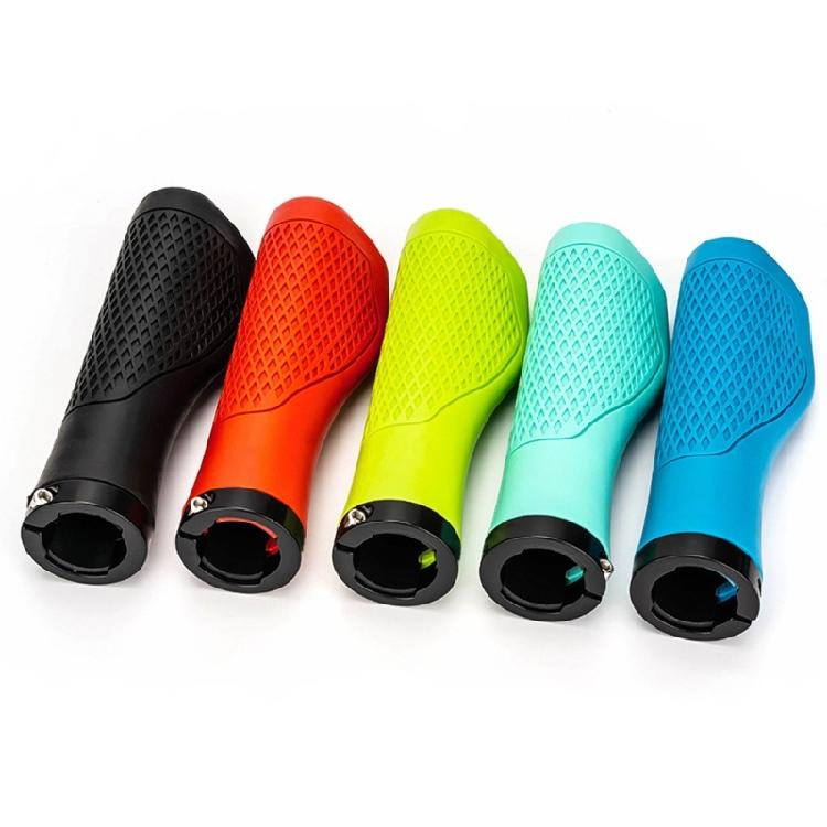 Nonslip Cycling Handle Grips Mountain Bike Handlebar Grips Replacement Cycling Handle Grips with Aluminium Locks