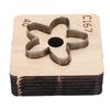 Leather Cutting Die Flower Shaped Metal Leathercraft Cutter Punching Mold Art Crafting Tool