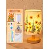 Dried Flower Embossed Table Lamp DIY Kit - Creative Gift for Team Building and National Day Festivities