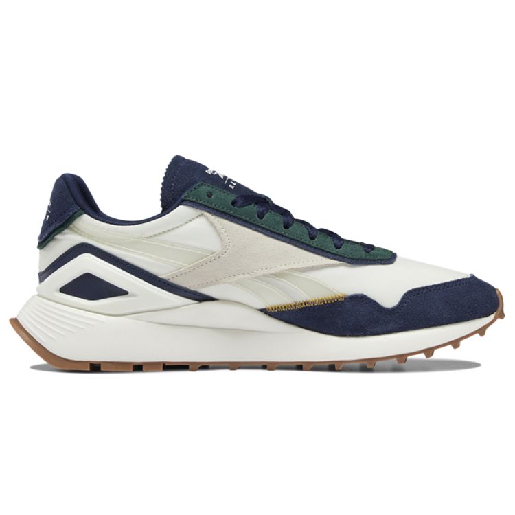 Reebok Romantic Crown X  Classic Leather Legacy AZ Comfortable Fashion Low-Top Casual Running Shoes Unisex Sneaker White Blue Green GZ0740