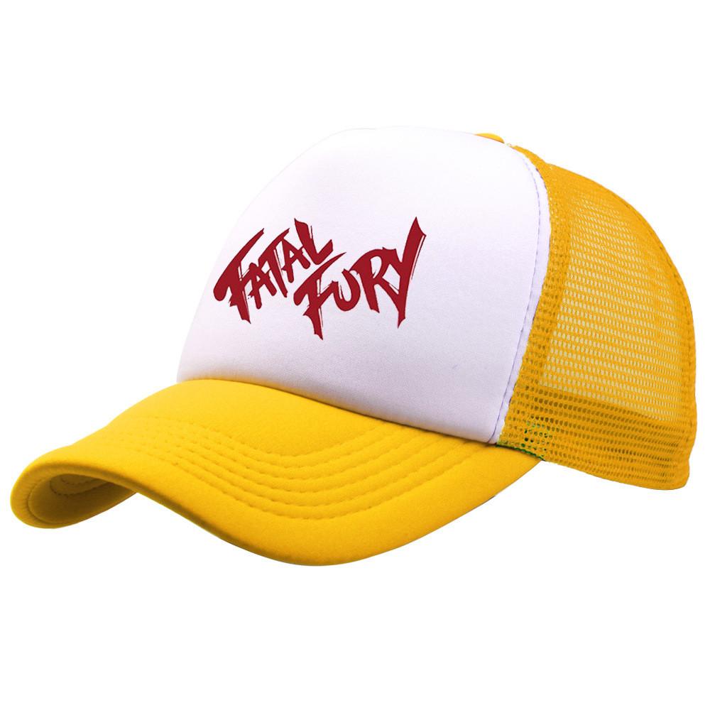 Fatal Fury Cartoon Cotton Baseball Cap With Adjustable Fit For Summer Outdoor Wear