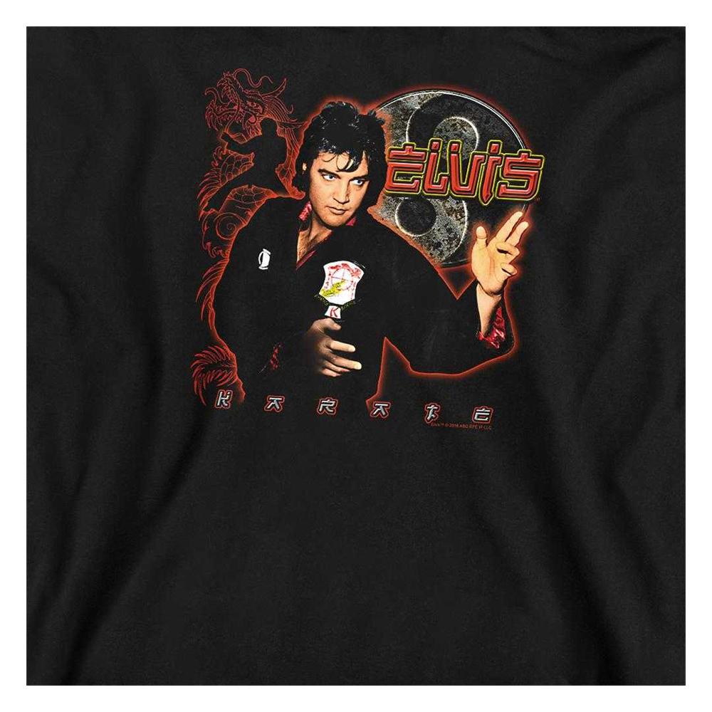 Elvis Presley Childrens/Kids Pull Over Karate Hoodie