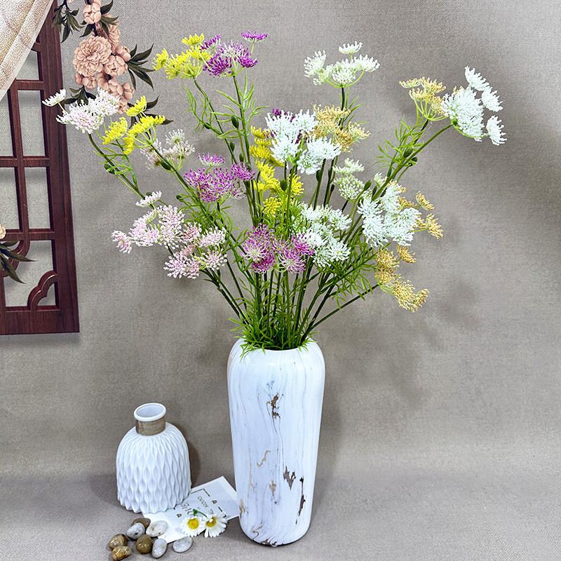 Plants Faux Flowers Plastic Wedding Wall Decor For Photography Arrangement Home