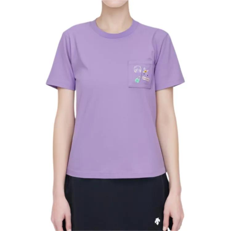 UNIQLO MINGZHENTANKENAN , LIANMINGKUAN T Shirt Unisex Blue Purple (Unisex) T-Shirts 462178 72