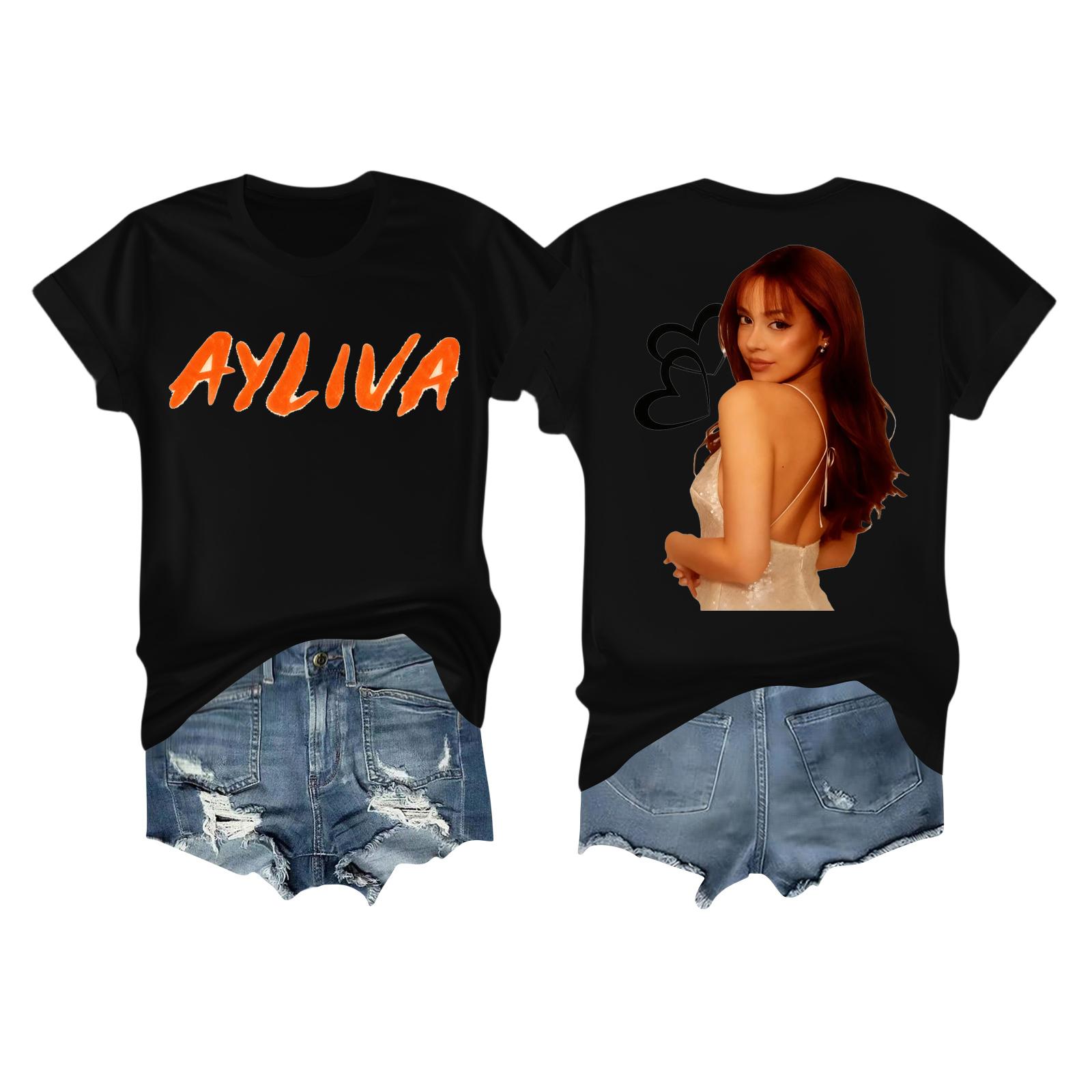 

Женская повседневная футболка с принтом, пуловер с круглым вырезом, топ с коротким рукавом L