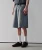 Awodeijeu Wavy Curved Bermuda Denim Pants [Light Blue]