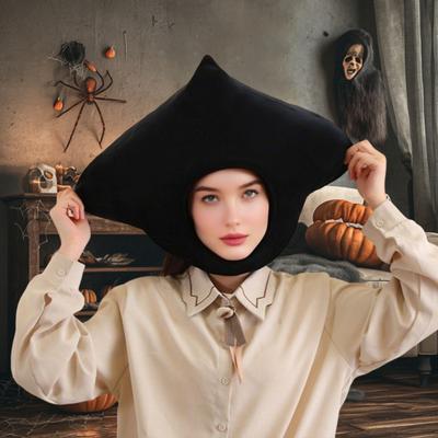 As Pik Kapelusz Dorośli Dzieci Ozdobne Nakrycie Głowy Halloween Cosplay Kapelusz o Tematyce Horroru