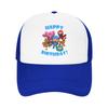 Pocoyoed  Friends Super Hero Friends  Trucker Caps Mesh Baseball Cap Snapback Caps Hat Trucker Hat Breathable Fishing Hat Summer