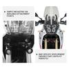 Für YAMAHA TENERE 700 Tenere700 World Raid XTZ 700 XT700Z Motorrad Nebelscheinwerfer Zusatzlicht Halterung Fahrlicht Montagebasis