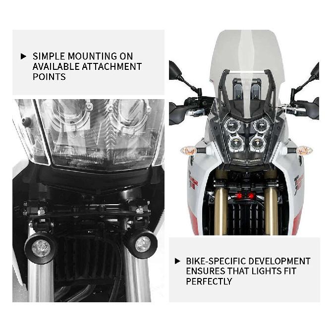 Für YAMAHA TENERE 700 Tenere700 World Raid XTZ 700 XT700Z Motorrad Nebelscheinwerfer Zusatzlicht Halterung Fahrlicht Montagebasis