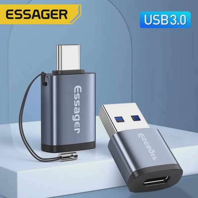 

ESSAGER Speed Rui USB 3.0 to Type-C OTG Adapter for Mobile and Tablets