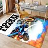Game Rocket league Printed Absorbent Washable Carpet,Non-Slip Bathroom Mats,Kitchen Rugs,Living Room Entrance,Camping Picnic Rugs