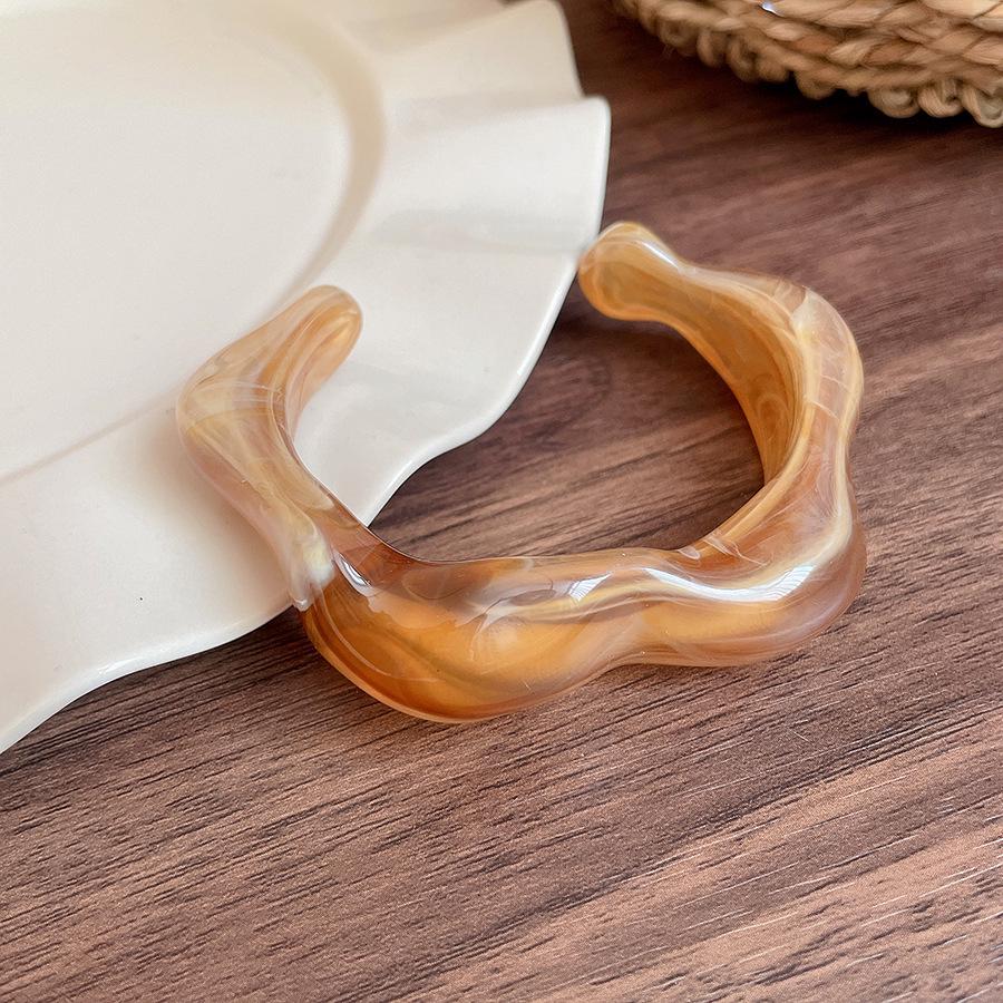 Colorful Geometric Acrylic Bracelet: Trendy, Unique, and Personalized Design