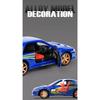 Simulation 1/32 Subaru Impreza Rally Edition Alloy Sports Car Model Ornament Toys Children Boy Diecast Toy Vehicle Home Decor