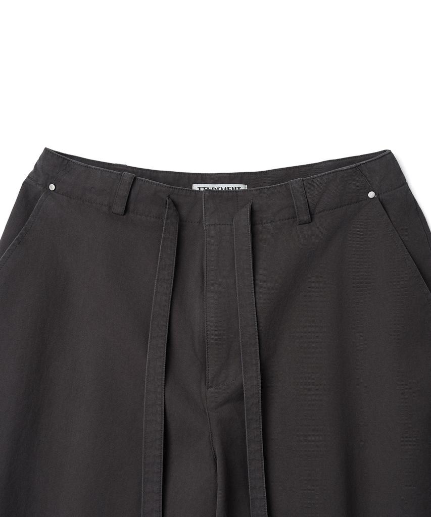 Tudument Washed Utility Pants_Charcoal