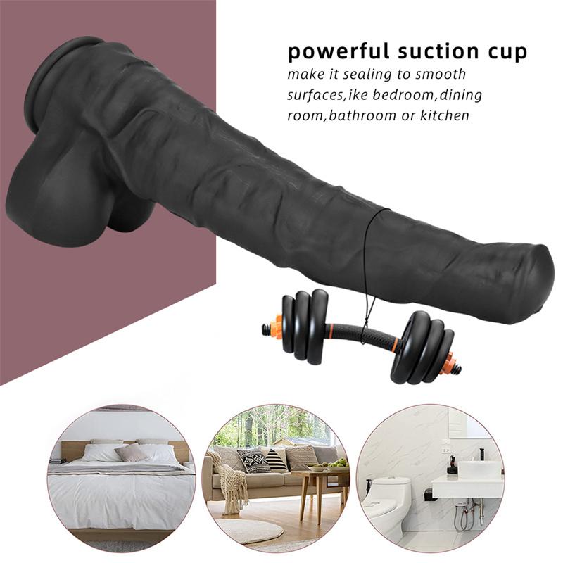 Female Silicone Simulation Dildo Large Rough Stallion Product Orgasm Masturbation Device Fake Penis Sex Toys
