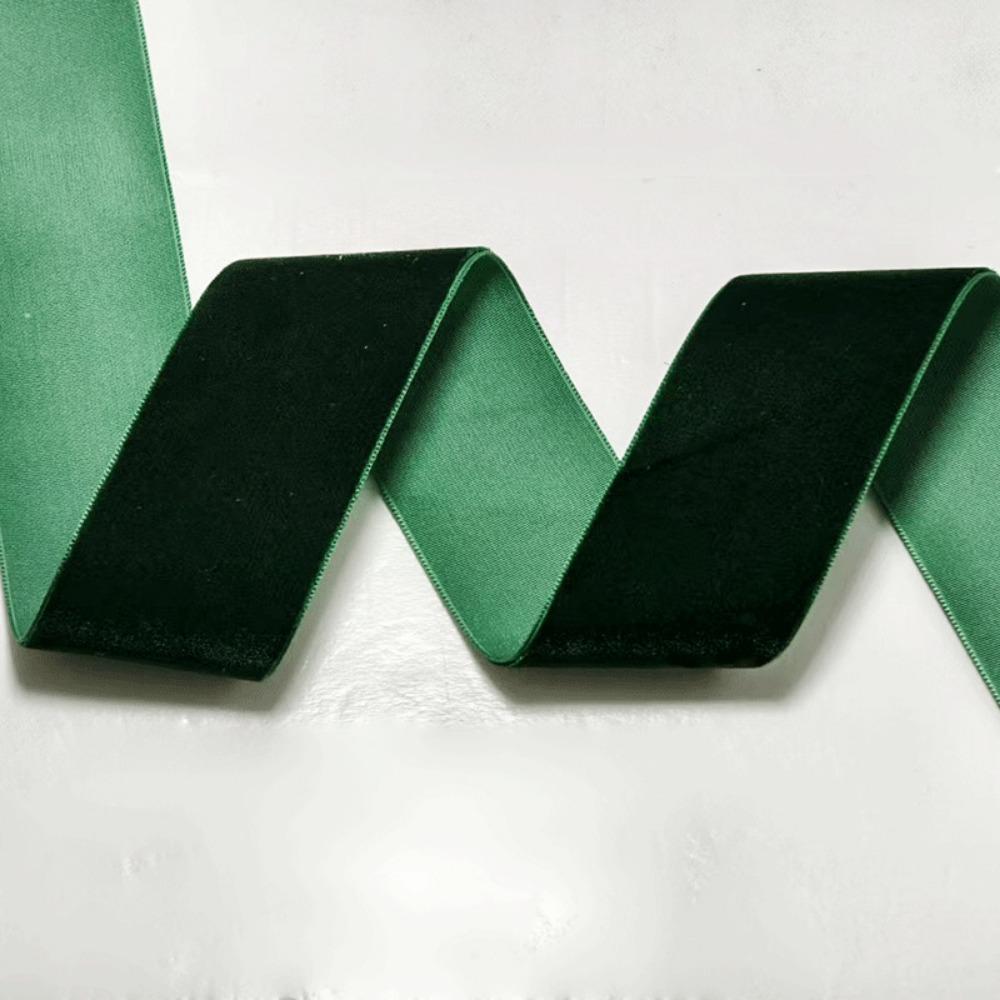 New 5 Yards Velvet Ribbon 6/10/15/20/25/40mm DIY Gift Wrapping Ribbon Single-Sided Handmade Velour Ribbons Bow Flower Bouquet