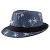 Parent-child Straw Hat Spring and Summer Outdoor Sunscreen Sunshade Jazz Hat Men's Travel Leisure Beach Top Hat Women