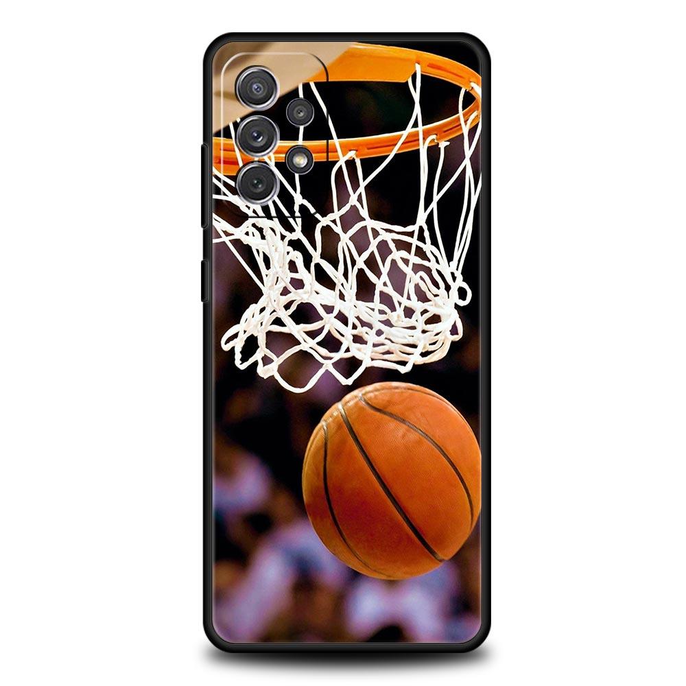 Basketball Basket Number Phone Case For Samsung Galaxy A51 A71 A21S A12 A11 A31 A41 A03 A52 A32 A22 A13 A23 A33 A53 A73 5G Cover
