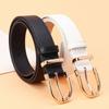 Women's Fashion Belt Bamboo Clasp Design Sash Adjustable Faux Leather Waist Strap for Casual and Formal Outfits