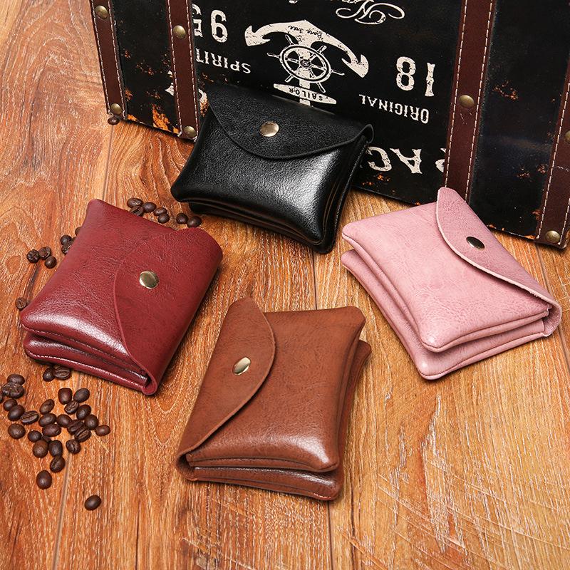 2022 Summer Retro Double-Layer Coin Purse & Card Storage Bag