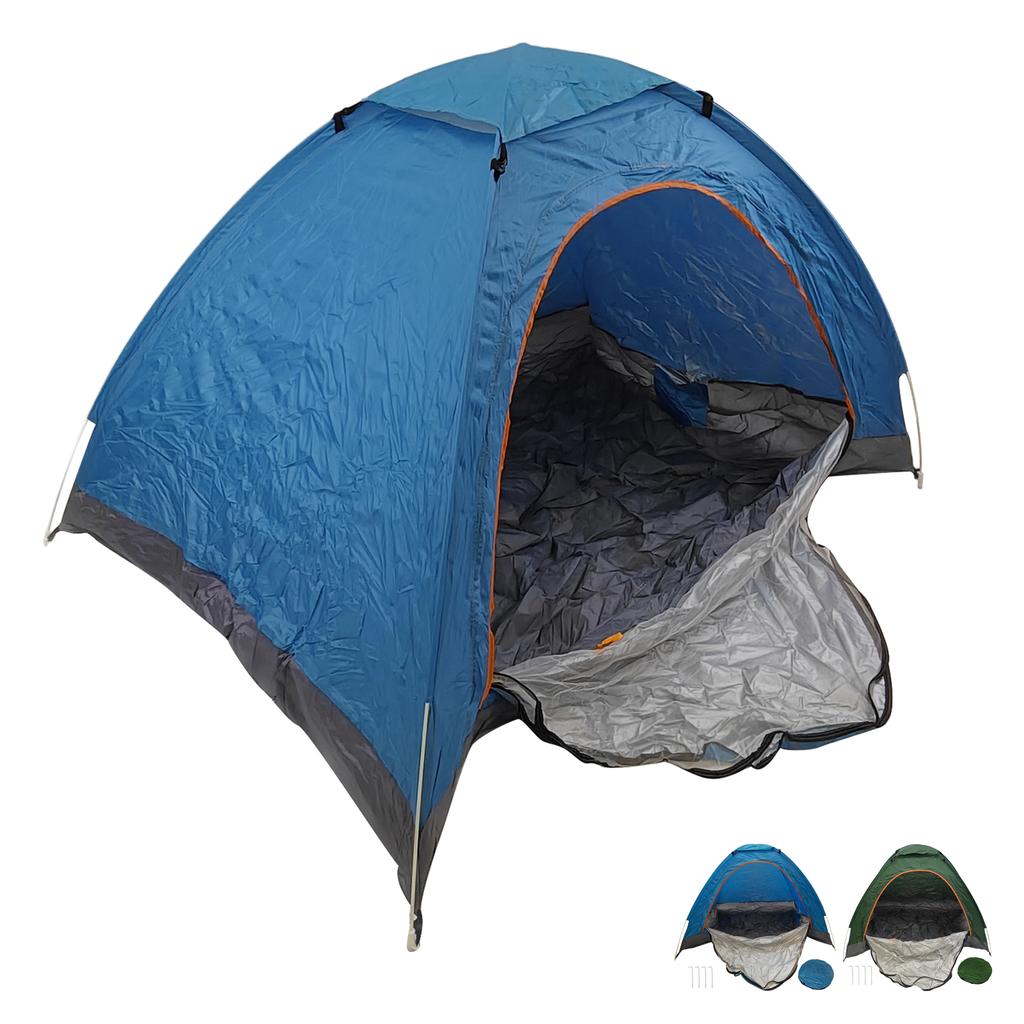 Automatic Outdoor Camping Tent Fly Proof Rainproof Easy Setup Beach Tent for 2-3 Person with Single 