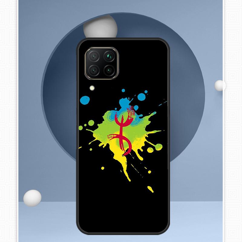 

Amazigh Symbol Berber Academy For Huawei Nova Y91 Y60 Y70 Y72 Y90 Y61 12s 12i 11i 8i 10 9 SE P20 P40 Lite P30 P60 Pro Case Huawei Nova Y72