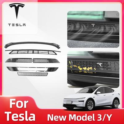Autoaufkleber für Tesla Model 3 Y Juniper Highland Insektenschutzgitter Wasserschutz Lufteinlass Staubschutz Großhandel Heiß