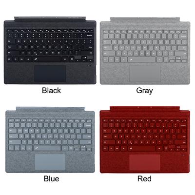 Portable Wireless Keyboard Bluetooth-Compatible Type Cover Keyboard Trackpad Keyboard for Microsoft Surface Pro 3 4 5 6 7 7 Plus
