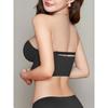 Women's Strapless Push Up Bra Invisible Front Closure Padded Bandeau No Slip Lift Up Bra for Wedding