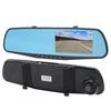 4.3 Inch Mirror Dash Cam 1080P HD Dual Lens Anti Glare Parking Monitor Smart Rearview Mirror Camera