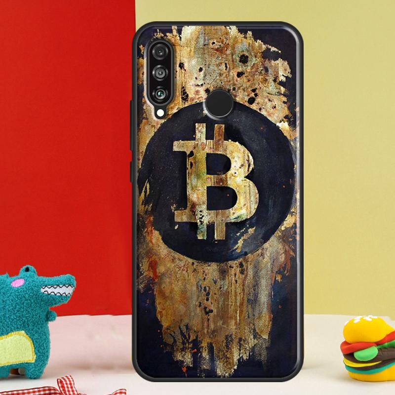 Bitcoin BTC For Huawei Nova 9 10 SE 12i 12s 11i 5T Y91 Y90 Y60 Y70 Y72 Y61 P60 Pro P20 P30 P40 Lite Case