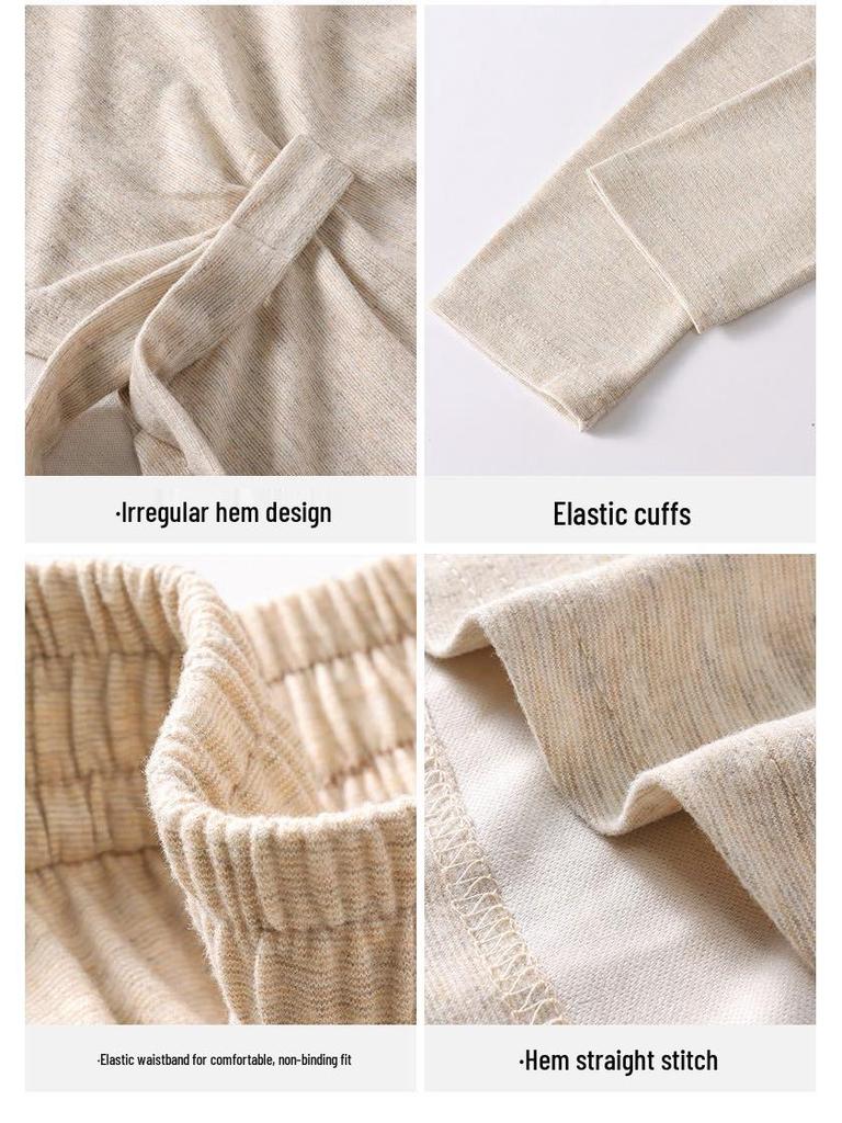 2026 Elegant Women's Suit Set: Long Sleeve & Pants, Loose, Fashionable, Comfortable, Casual, Simple, Breathable