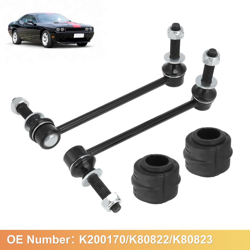 X Autohaux No.K80822/K80823 Front Sway Bar Link Bushing Kit for Dodge Challenger Charger