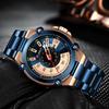 CURREN Design Watches Men's Watch Quartz Clock Male Fashion Stainless Steel Wristwatch with Auto Date Causal Business New Watch M8345