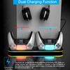 Vertical Cooling Stand For PS5 Gamepad Desk Support Game Helmet Rack with RGB Light Controller Charger Stand for PS VR2 PS5