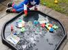 In-Stock UK Montessori Sensory Tray: Early Education Sand & Water Play Table Cover for Toddlers