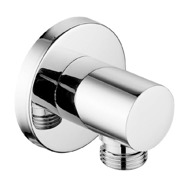 Space Saving Concealed Wall Mounted Shower Water Inlet Elbow Bronze Fitting посеребренный