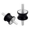 GVV-Type Damper M6 M8 Male-Male Thread Rubber Shock Absorber Crash PadAnti Vibration Isolation Mount Shock Absorber