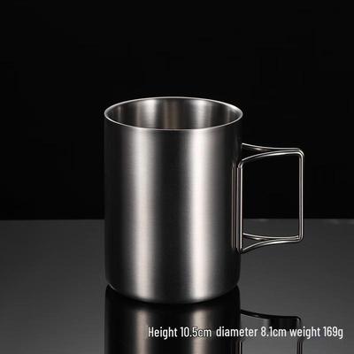 ZISIZ 400ml Camping-Henkelbecher-Set