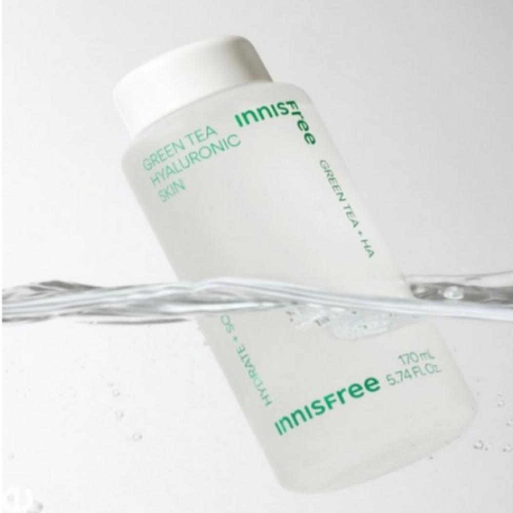 Innisfree Green Tea Hyaluron Skincare Set (Moisture Care Set)/ Korean cosmetics super popular products