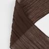 Eireve WRINKLED THIN&LONG SCARF (BROWN)