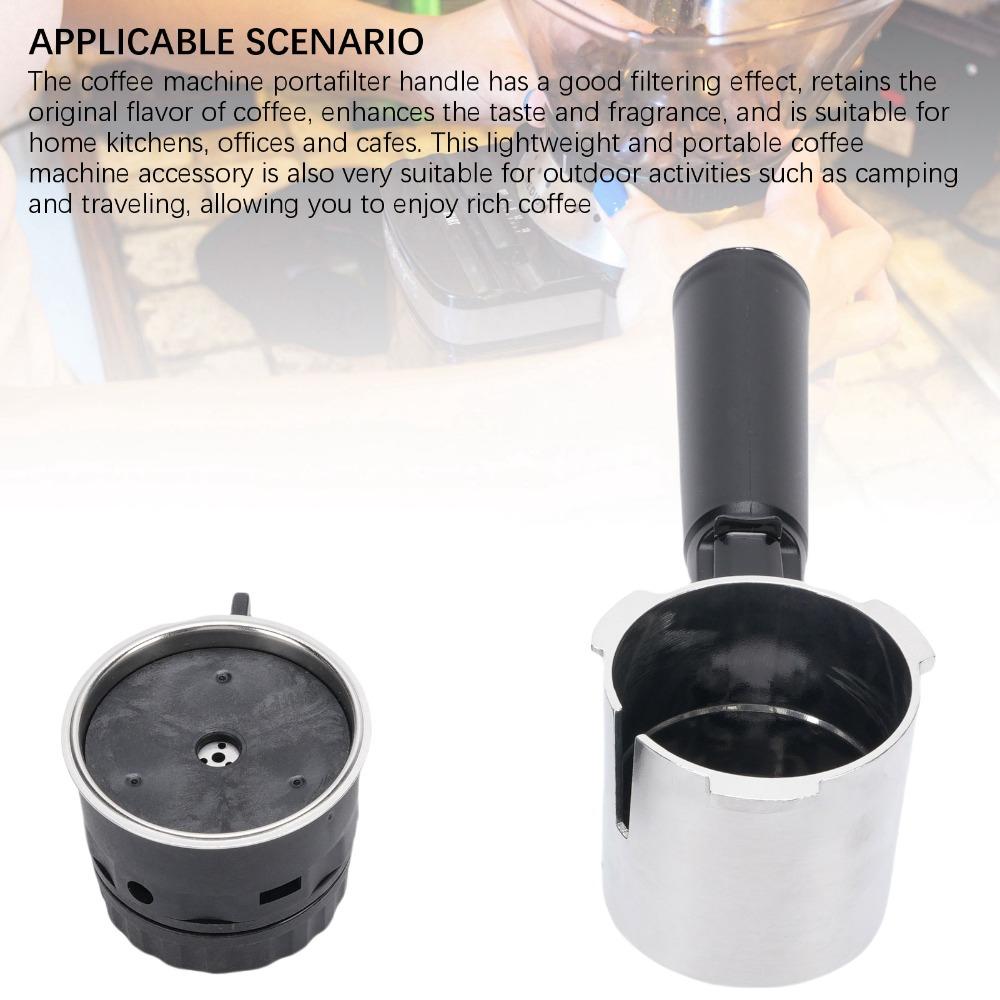 51mm Compatible Coffee Portafilter Handle Replacement Part Coffee Pods Handle  Coffee Brewing