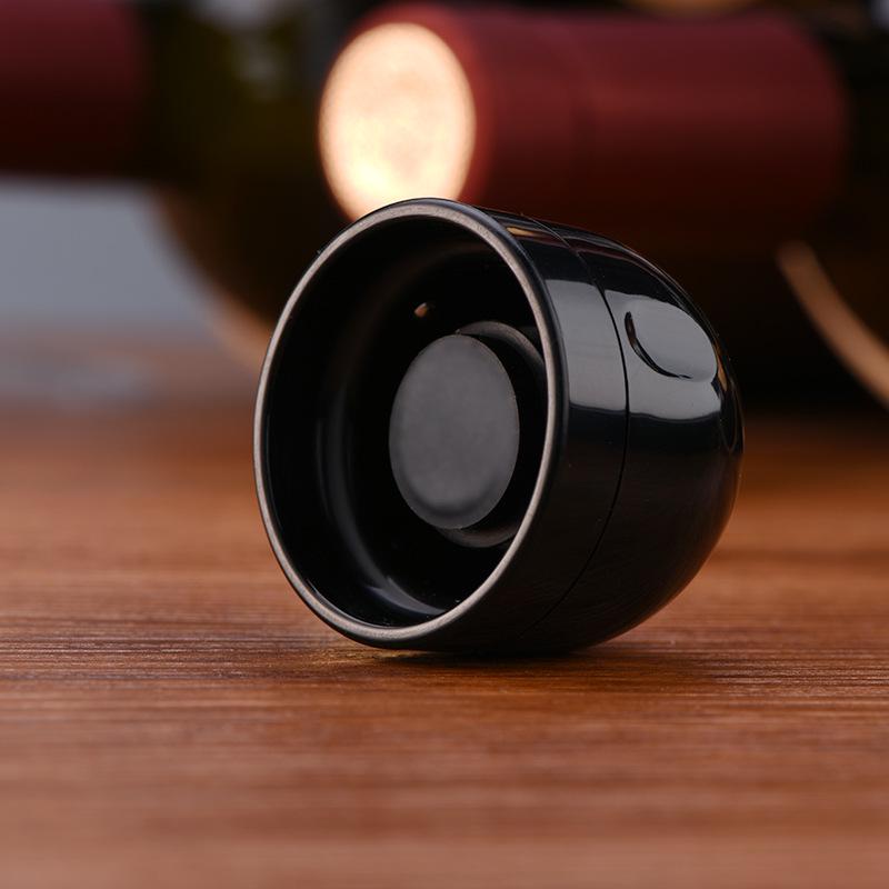 Sparkling Wine Champagne Cork Seal: No-Leak Rotating Lock Cap