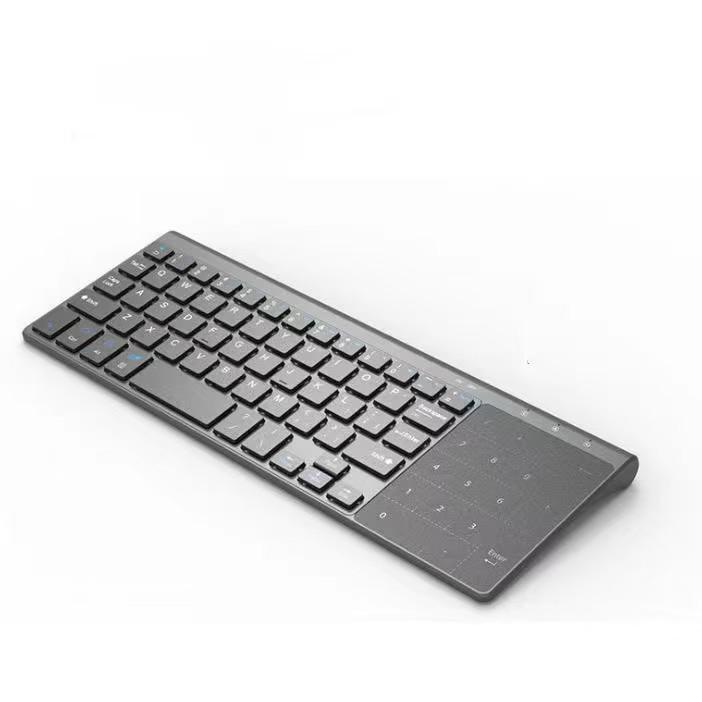 Ultra-Slim Mini Wireless Bluetooth Keyboard with Touchpad