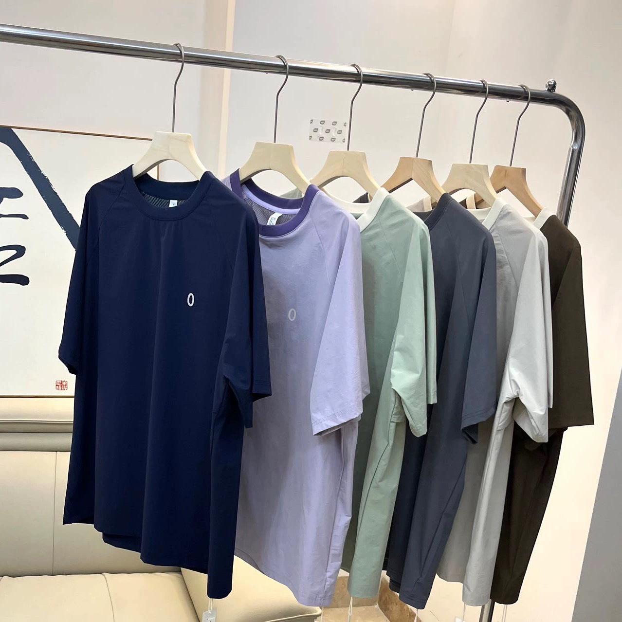 

Быстросохнущая спортивная футболка из сетки с открытой спиной - Дышащая, Приталенная, Для улицы, С коротким рукавом L светло-зеленый