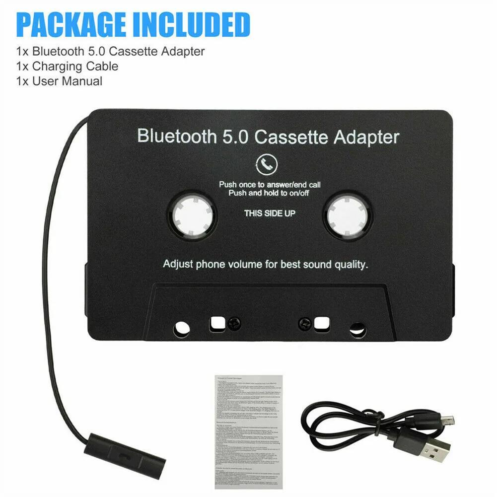 Bluetooth 5.0 Auto Audio Stereo Kassette Fahrzeug Bluetooth Kassettenkonverter Kassettenplayer Auto MP3 Freisprechanlage Telefonbuch Für Iphone